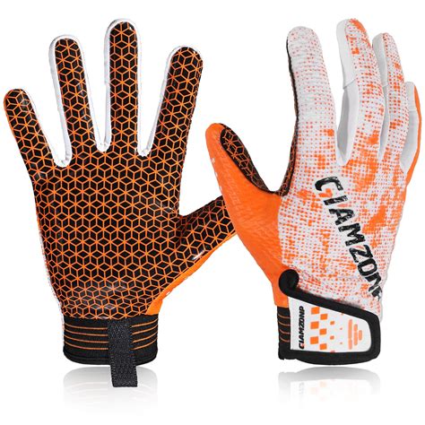 Customer reviews for HANDLANDY Youth Football Gloves Kids Sticky ...