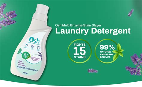 Osh Liquid Laundry Detergent |99% Natural & Plant derived | Fights 15 ...
