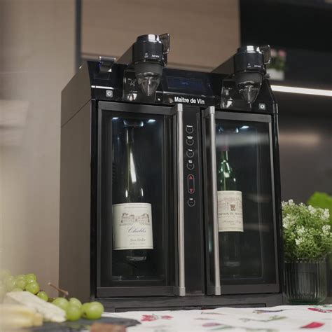 Smart Multi-Function Wine Cooler & Dispenser | Wine Maven