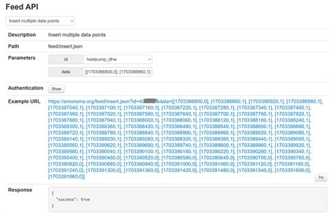 Data Feed API 的图像结果