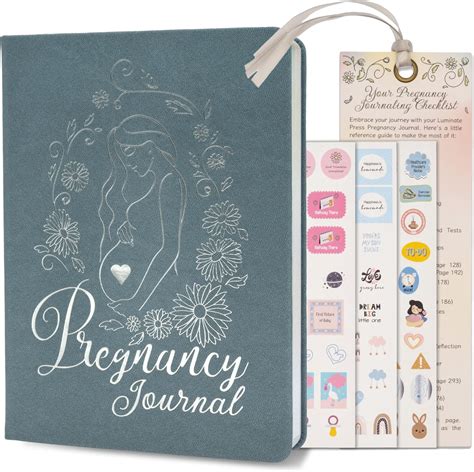 Amazon.com: Pregnancy Journal Memory Book - Timeless Pregnancy Journals for First Time Moms ...