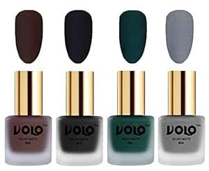 Volo Velvet Dull Matte Posh Shades Party Girl Range Nail Polish Sets ...