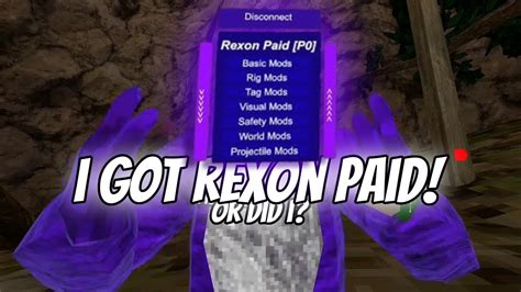 Image result for Rexon Paid Mod Menu