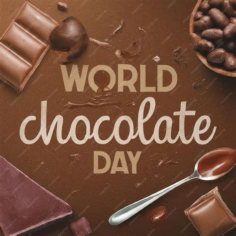 Premium Vector | World chocolate day conceptworld chocolate day concept