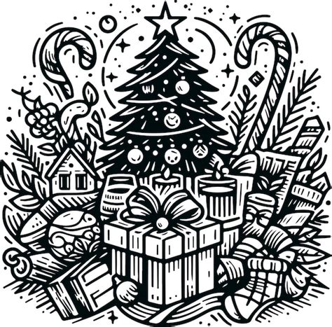 Monochrome cosmonaut christmas logo icon for emblems badges and levels ...