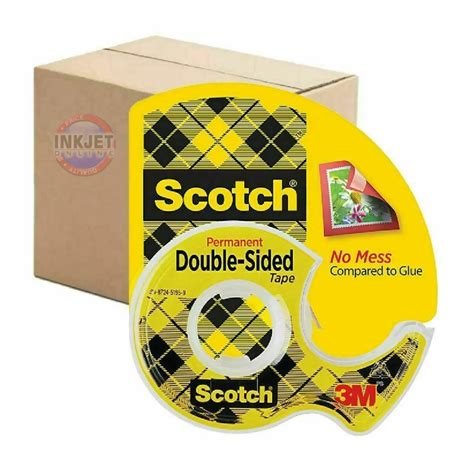 Scotch Double Sided Tape Dispenser 136 12.7mm x 6.3m Box 8 Shop Now ...