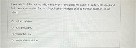 Morality Is Relative 的图像结果