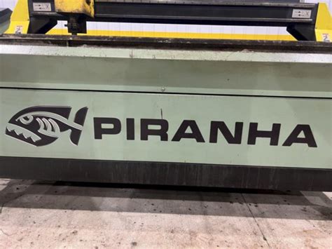 2022 5' X 10' PIRANHA #C510 PLASMA TABLE SYSTEM HYPERTHERM POWERMAX 125 ...