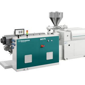 Tube extrusion line - Bausano S.p.A - pelletizing / for PP / for PE