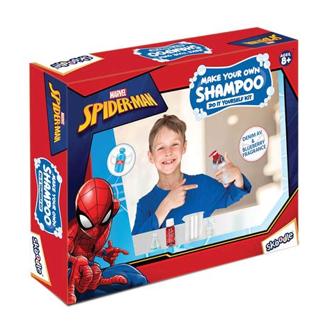 Buy Skoodle Spiderman - Make Your Own Fresh Shampoo, Educational DIY ...