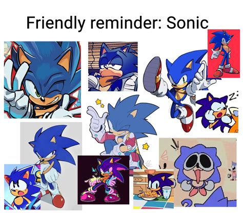 FRIENDLY REMINDER!! | Sonic funny, Sonic, Sonic and shadow