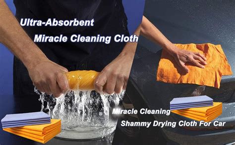 Sovtay Ultra-Absorbent Miracle Cleaning Shammy, Reusable Non-Woven ...
