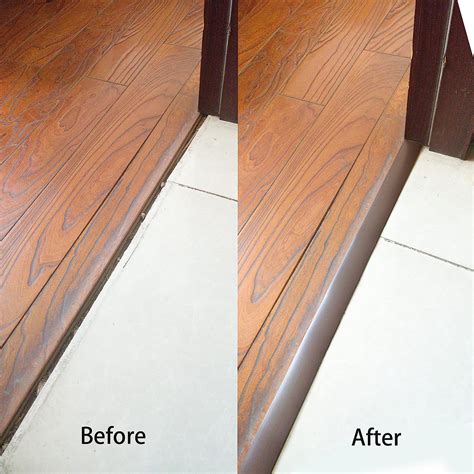 Buy Floor Transition Strip Self-Adhesive Cover Strips Threshold Repair ...