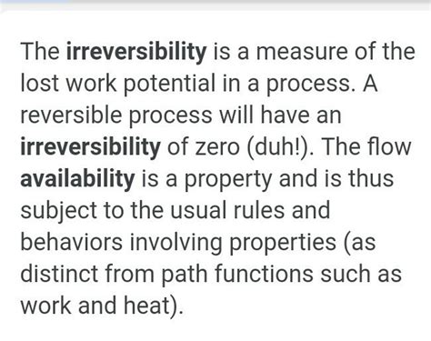 What availability and irreversibility in a closed system? - Brainly.in