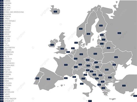 Europe Continent Map 的图像结果