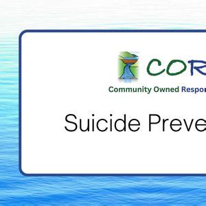 CORES Suicide Prevention Training | Deloraine, Deloraine House, 110-112 ...