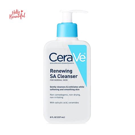 CeraVe No 1 Renewing SA (Salicylic Acid) Cleanser Face Wash – HELLO ...