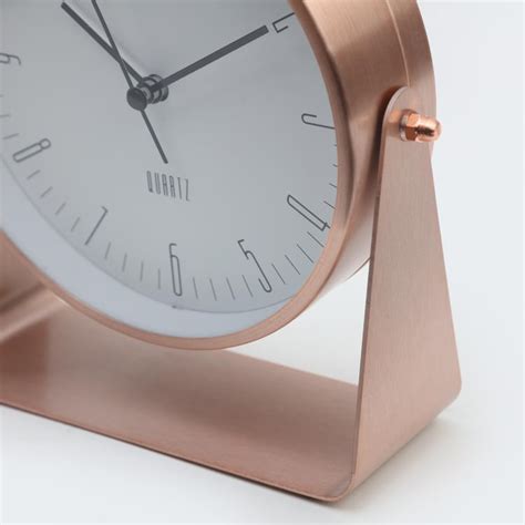 Buy Casablanca Aluminium Table Clock - 16x18cm from Home Centre at just ...