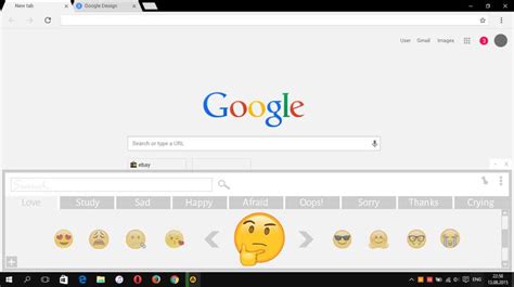 Entry #17 by darkribbon for Design UI For Emoticon Dropdown Keyboard ...