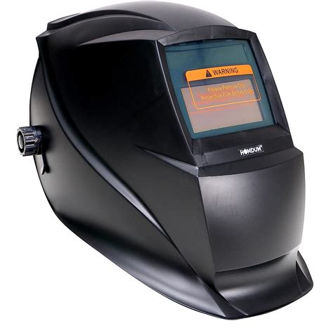 Homdum Auto Darkening Welding Helmet Hanbon with on/Off Variable Shade ...