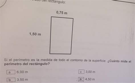 Si el perímetro es la medida de todo el contorno de la superficie ...