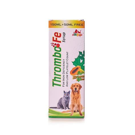 Buy Thrombo Fe Syrup Help to Recover from thrombocytopenia and Anemia ...
