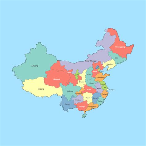 Map of China Provinces — Ultimaps