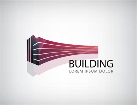 3D Building Logo 的图像结果
