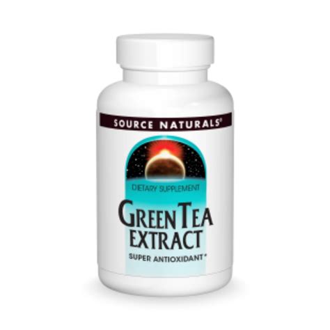 Source Naturals, Green Tea Extract 100mg(30,60,120)Tablet| Maple Herbs