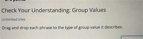 Image result for Advanced Group Values