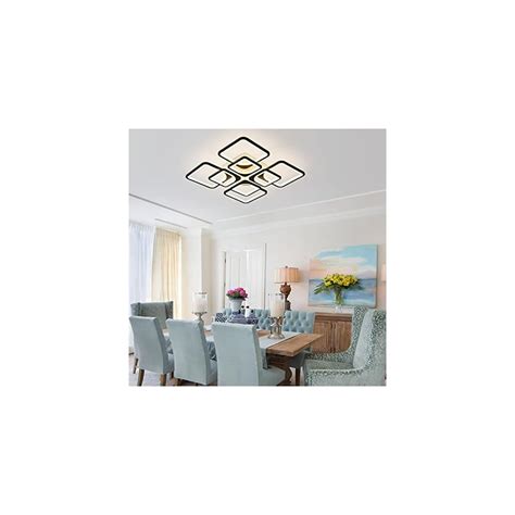 Buy Siittoo Modern Ceiling Light Fixture, Dimmable LED Flush Mount ...