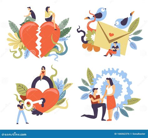 Stages Of Breakup With Labeled Educational Feelings And Emotions Step ...