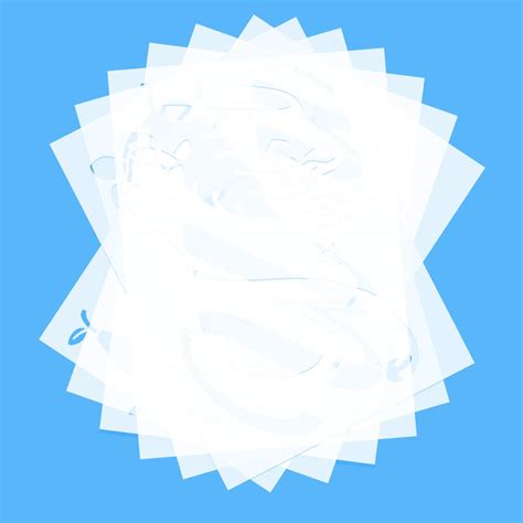 42 Pieces Large Letter Stencils for Painting on Wood Reusable Plastic ...