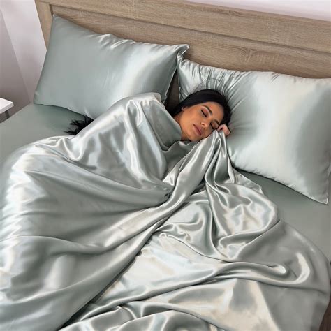 22 Momme Mulberry Silk Sheet Set | Hypoallergenic, Temperature ...