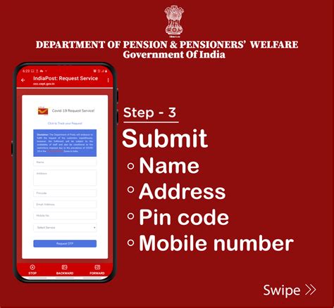 Digital Life Certificate - Door Step Service through Post Office