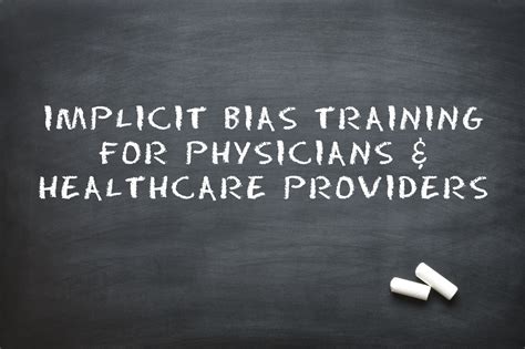Implicit Bias Training for Medical Staff & Doctors - Physician Referral ...