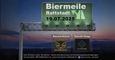 Biermeile Rattstadt 2025, Rattstadt, Baden-Wurttemberg, Germany ...
