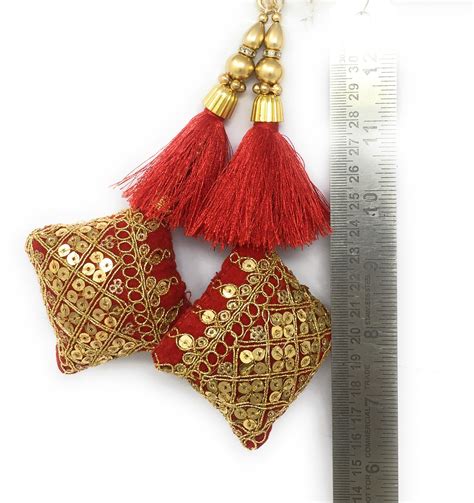 Red sut ka latkan - Set of 2 | Buy Online | Inhika.com