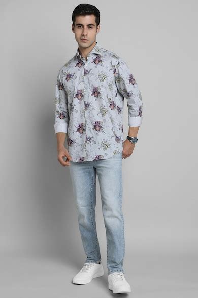 Simon Carter Shirts, Simon Carter Grey Shirt for Men at simoncarter ...