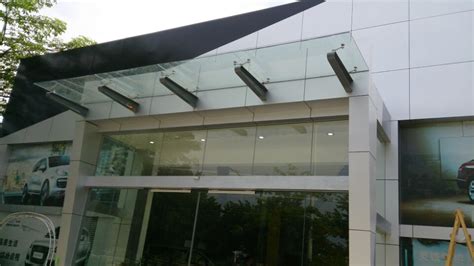 玻璃雨棚 - 深圳市万兴达玻璃钢结构有限公司