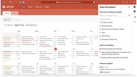 Get the support you need with Planning Center’s helpdesk