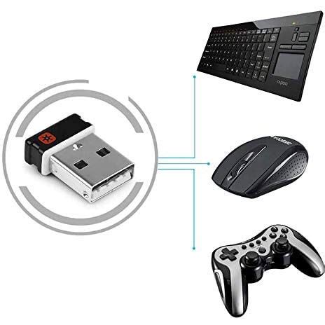 Image result for Logitech Unifying Receiver vs Bluetooth