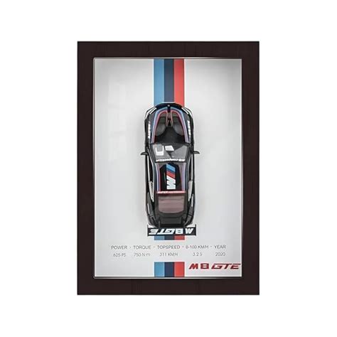 SARJUDAS ENTERPRISE 3D Car Frame Wall Art | Wooden Frame with Removable ...