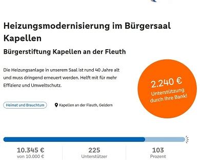Viele schaffen mehr! Danke - Ziel erreicht – Kapellen an der Fleuth