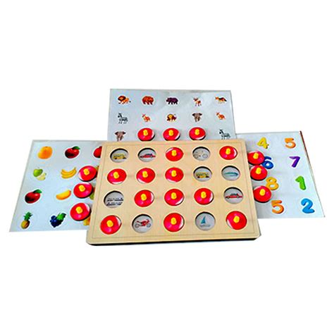 Wooden Memory Game for Kids - StarAndDaisy Board Game