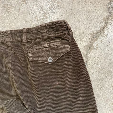 J Crew Brown Wide Wale Corduroy Pants 34x29 - Etsy