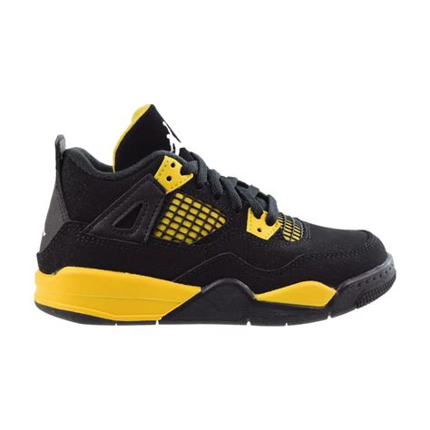 Black and yellow jordans sales