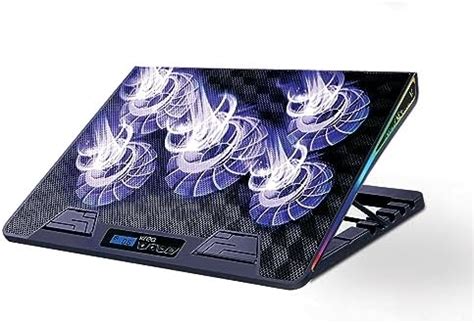 Portronics My Buddy Spinlight Laptop Stand with Cooling Fan, 360 ...