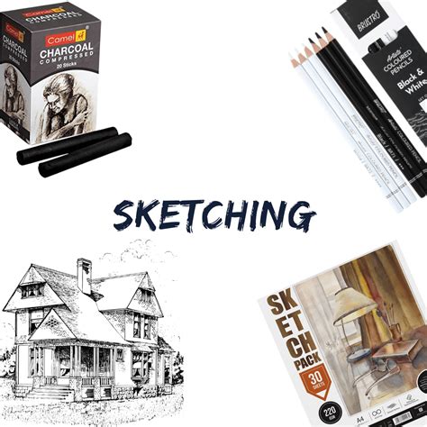 Sketching Supplies – Stationery Plug