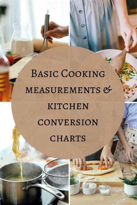 Kitchen Cooking Measurements 的图像结果